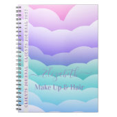 Pastel Clouds Client Journal Notitieboek (Voorkant)