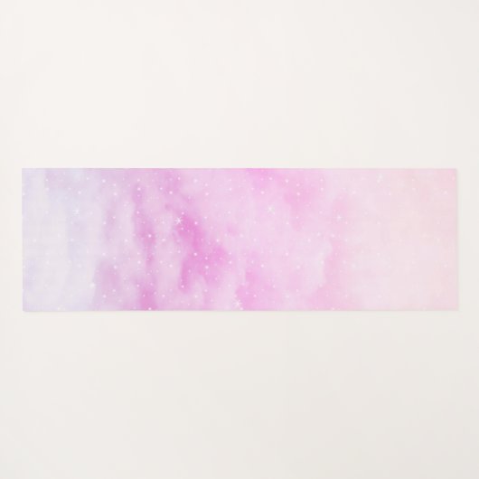 Pastel Clouds Nebula #1 #dreamy #wall #art Yogamat (Achterkant (horizontaal))