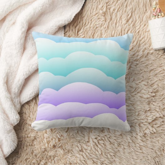 Pastel Clouds Pillow Kussen (Deken)