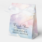 Pastel Clouds Sky Vrijgezellenfeest Bedankdoosjes (Voorkant Zijde)