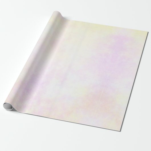 Pastel Cloudy Cadeaupapier (Uitgerold)