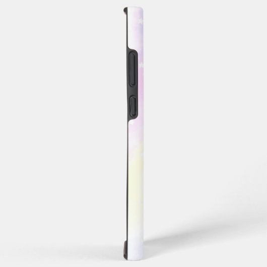 Pastel Cloudy Sky with Stars Dreamy Design Samsung Galaxy Hoesje (Rechterkant)