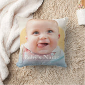 Pastel Color Baby Photo (PETER RIVER) personaliser Kussen (Deken)