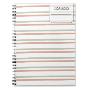 Pastel Color Line Notitieboek