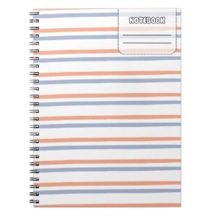 Pastel Color Line Notitieboek
