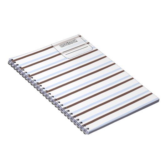 Pastel Color Line Notitieboek (Rechterzijde)