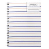 Pastel Color Line Notitieboek (Voorkant)