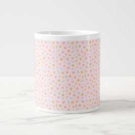 Pastel color mug grote koffiekop