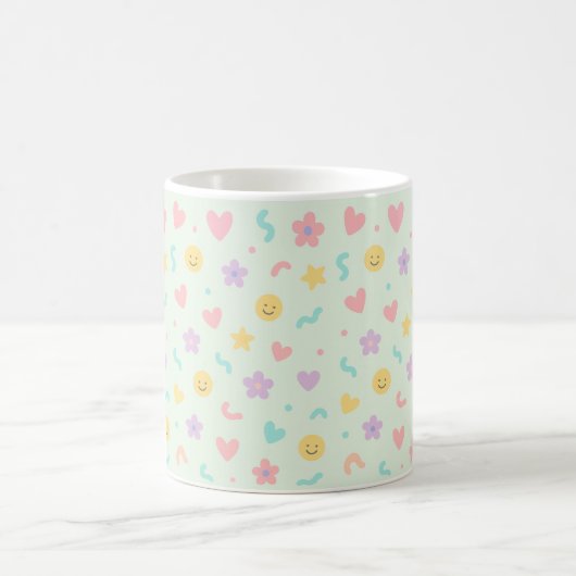 Pastel color mug koffiemok (Center)