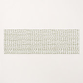 Pastel colored Dotted line pattern Yogamat (Voorkant (horizontaal))
