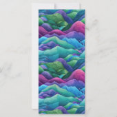 Pastel Colored Mountains Bladwijzer (Voorkant)