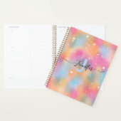 Pastel Colorful Girly Trendy Modern Chic Fancy Planner (Display)