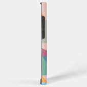 Pastel Colorful Moderne Abstract Geometric Pattern Samsung Galaxy Hoesje (Rechterkant)