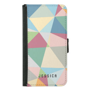 Pastel Colorful Moderne Abstract Geometric Pattern