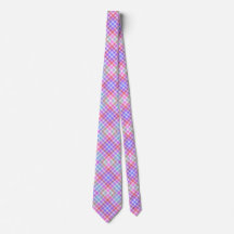Pastel Colorful Pset Pattern Classic Stropdas