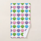Pastel Colorful Seashell Pack Bad Handdoek (Handdoek)