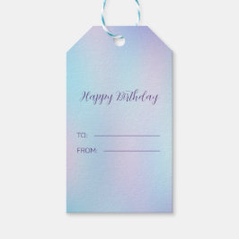 Pastel Colors Abstract Iridescent Background Gift Cadeaulabel