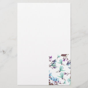 Pastel Colors Bougainvillea Flowers Briefpapier