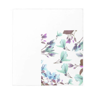 Pastel Colors Bougainvillea Flowers Notitieblok
