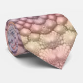 Pastel Colors  Fractal Kaleidoscope Stropdas (Opgerold)