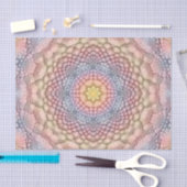 Pastel Colors  Fractal Kaleidoscope Tissuepapier (Craft)