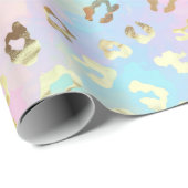 Pastel Colors Leopard Skin Bandana Cadeaupapier (Rol Hoek)