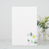 Pastel Colors Lucky Fern Briefpapier (Staand voorkant)