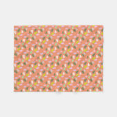 Pastel Colors Lucky Fern Fleece Deken (Voorkant (Horizontaal))