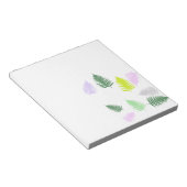 Pastel Colors Lucky Fern Notitieblok (Schuin)
