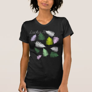 Pastel Colors Lucky Fern T-shirt