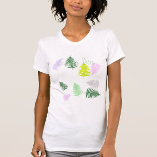 Pastel Colors Lucky Fern T-shirt