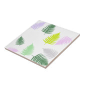 Pastel Colors Lucky Fern Tegeltje (Zijkant)