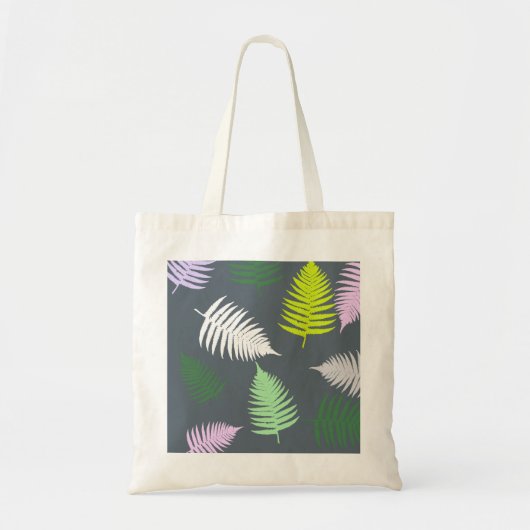 Pastel Colors Lucky Fern Tote Bag (Voorkant)