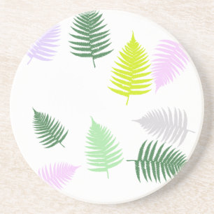 Pastel Colors Lucky Fern Zandsteen Onderzetter