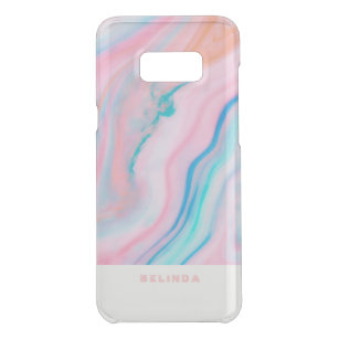 Pastel Colors Marble Swirly Pattern Get Uncommon Samsung Galaxy S8 Plus Case