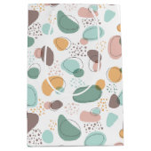 Pastel Colors Organic Shapes Seamless Pattern Medium Cadeauzakje (Voorkant)