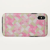 Pastel Colors Quilt Pattern Case-Mate iPhone Case (Achterkant (horizontaal))