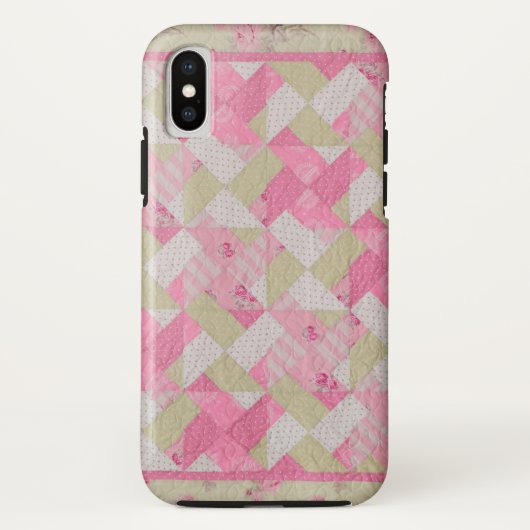 Pastel Colors Quilt Pattern Case-Mate iPhone Case (Achterkant)