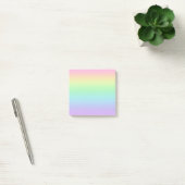 Pastel Colors Rainbow Gradient Post-it Notes (Kantoor)