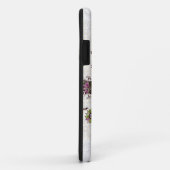 Pastel Colors Retro Flowers & Elephant Case-Mate iPhone Case (Achterkant/rechts)