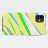 Pastel Colors Stripes iPhone Phone Case (Achterkant (horizontaal))
