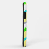 Pastel Colors Stripes iPhone Phone Case (Achterkant/rechts)