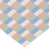 Pastel Colors with a Clearer Green Korte Tafelloper (Hoek)