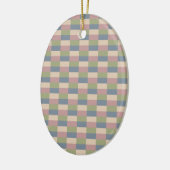 Pastel Colors with Muddy Green Keramisch Ornament (Links)