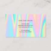 Pastel Colours Loyalty Card Visitekaartje (Achterkant)