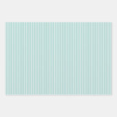 Pastel combination of Gray, Pink, Mint Stripes Inpakpapier Vel (Voorkant 3)