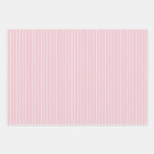Pastel combination of Gray, Pink, Mint Stripes Inpakpapier Vel (Voorkant)