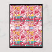 Pastel Comic Art Briefkaart (Voorkant)