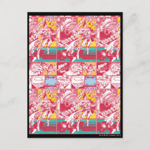 Pastel Comic Art Briefkaart