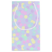 Pastel Confetti Gift Bag Klein Cadeauzakje (Achterkant)